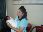 Thats Dr Urmila Babu, Mummy's gyni..