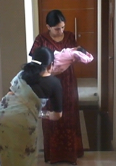 aarthi for me and mummy...