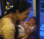 Quality time with Paati..She calls me 'googurrl'