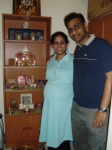 Mummy & Daddy just before they left for hospital
